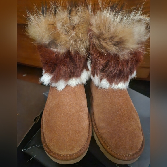Ausland Shoes - Ausland Furry Suede Boots